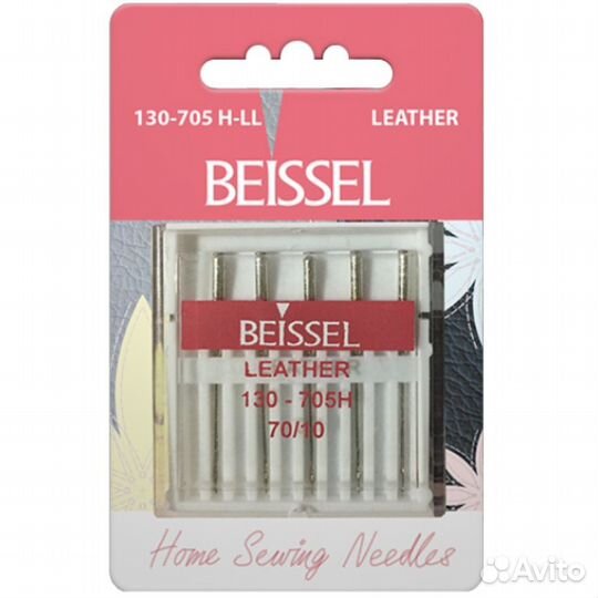 Иглы д/бытовых швейных машин для кожи (Leather),5