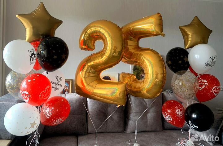 Надуваем гелием шары