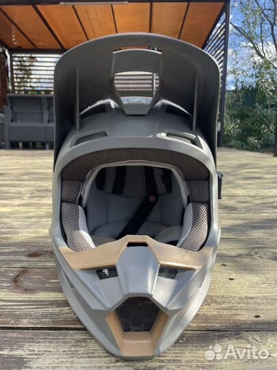 Шлем для мотокросса эндуро fox mvrs