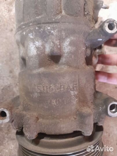 Компрессор кондиционера Peugeot partner tepee