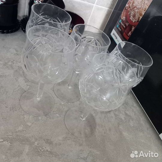 Хрустальные стаканы