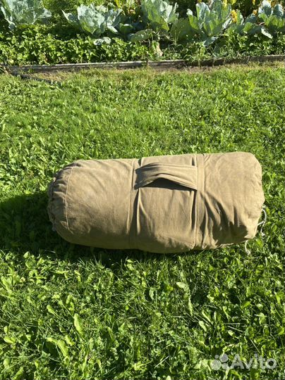 Спальный мешок зимний на овчине Армейский