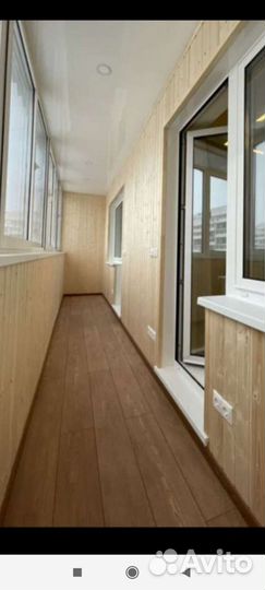 Остекление балконов и лоджий,утепл и обшивка под