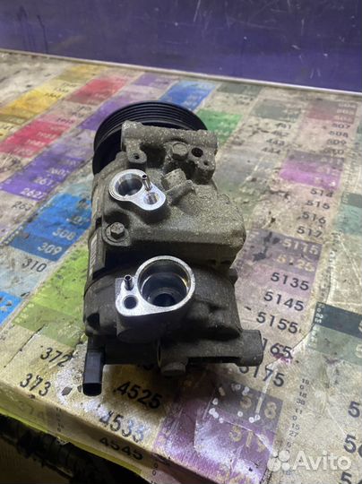 Компрессор кондиционера на skoda octavia a5