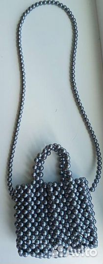 Cумка из бусин ручная работа, торг уместен