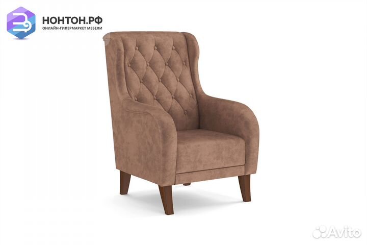 Кресло Амарант светло-коричневое