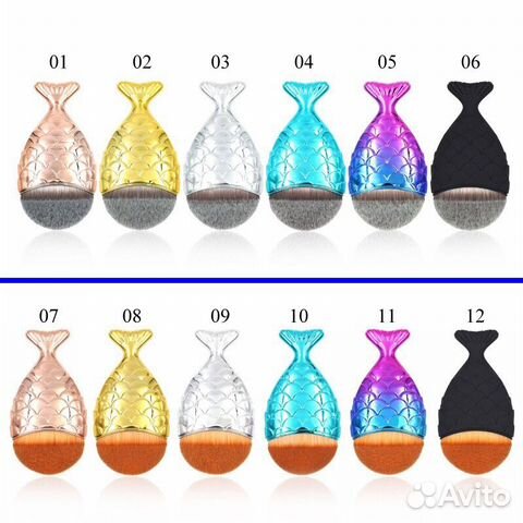 Щеточка/ Кисть рыбка для мастеров