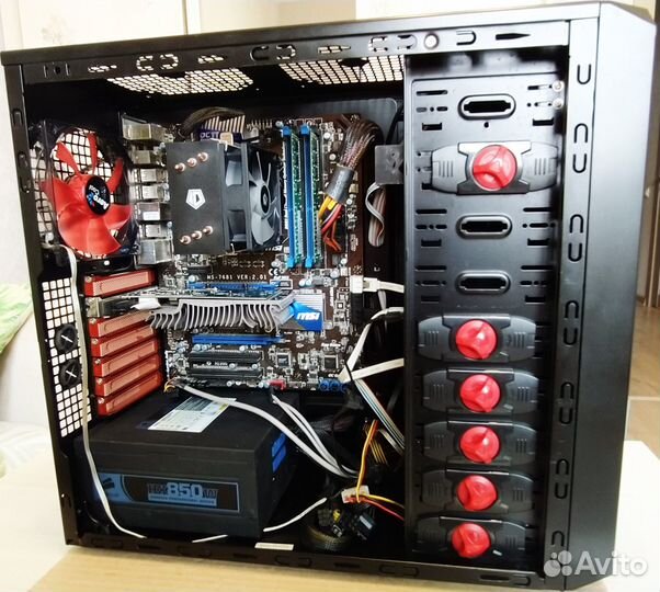 Компьютер Core i5-2500/8Gb/128Gb-SSD/500Gb-HDD