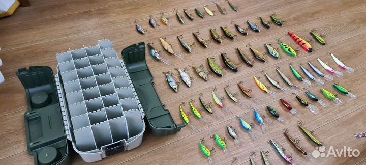 Воблера с ящиком (комплект )