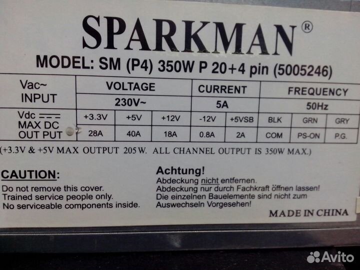 Блоки питания