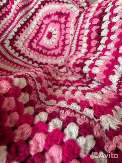 Плед ручная работа новый