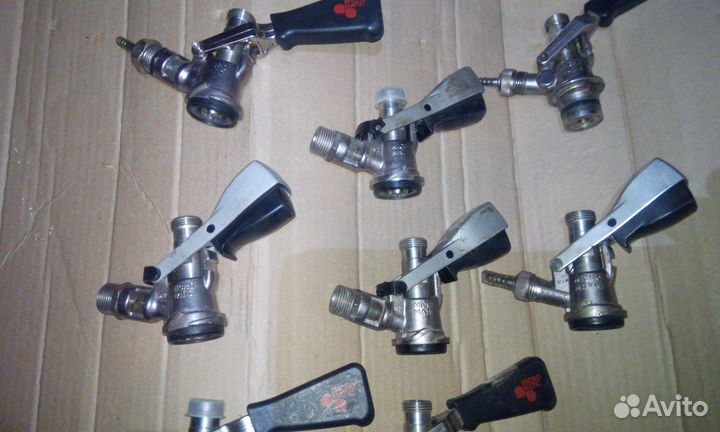 Заборные головки для пивных кег с фитингом S, U, D