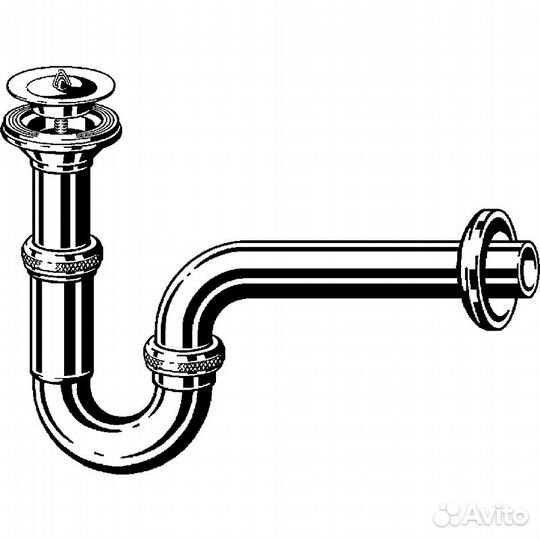 Сифон для раковины Viega Sifon 5612 111298 Хром