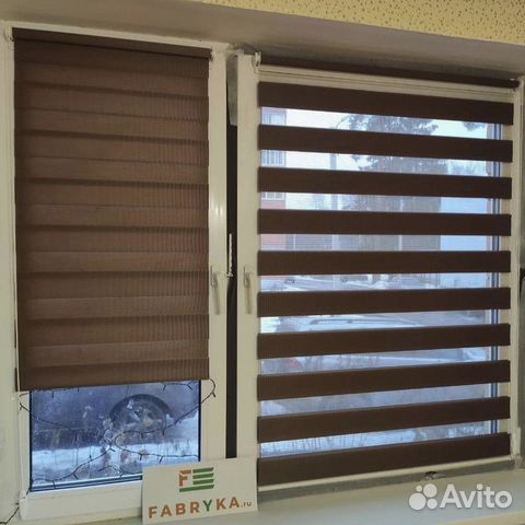 Рулонные шторы на леске