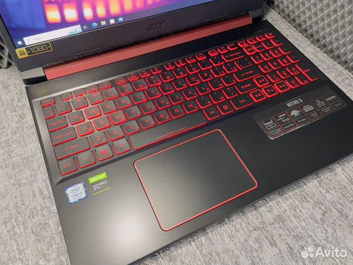 Ноутбук Acer Nitro i5-9Th/16Gb/1650Ti Как Новый