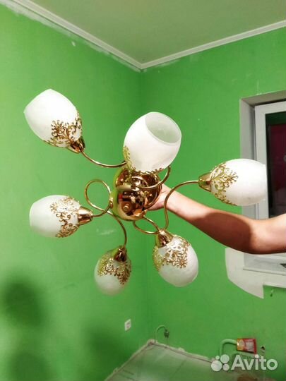 Люстра бу
