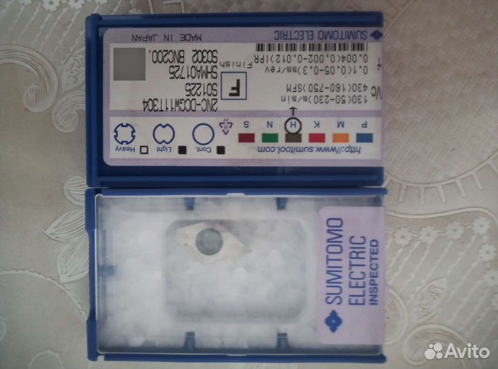 Пластины sumitomo