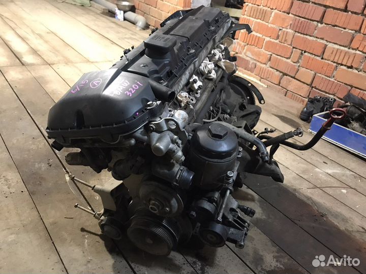 В разборе Мотор М54 B22