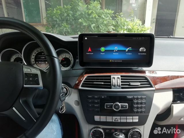 Монитор Mercedes Benz C class W204 на Android