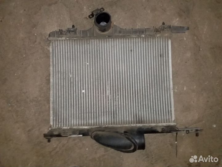 Mitsubishi space star 1.9 D радиатор интеркулера