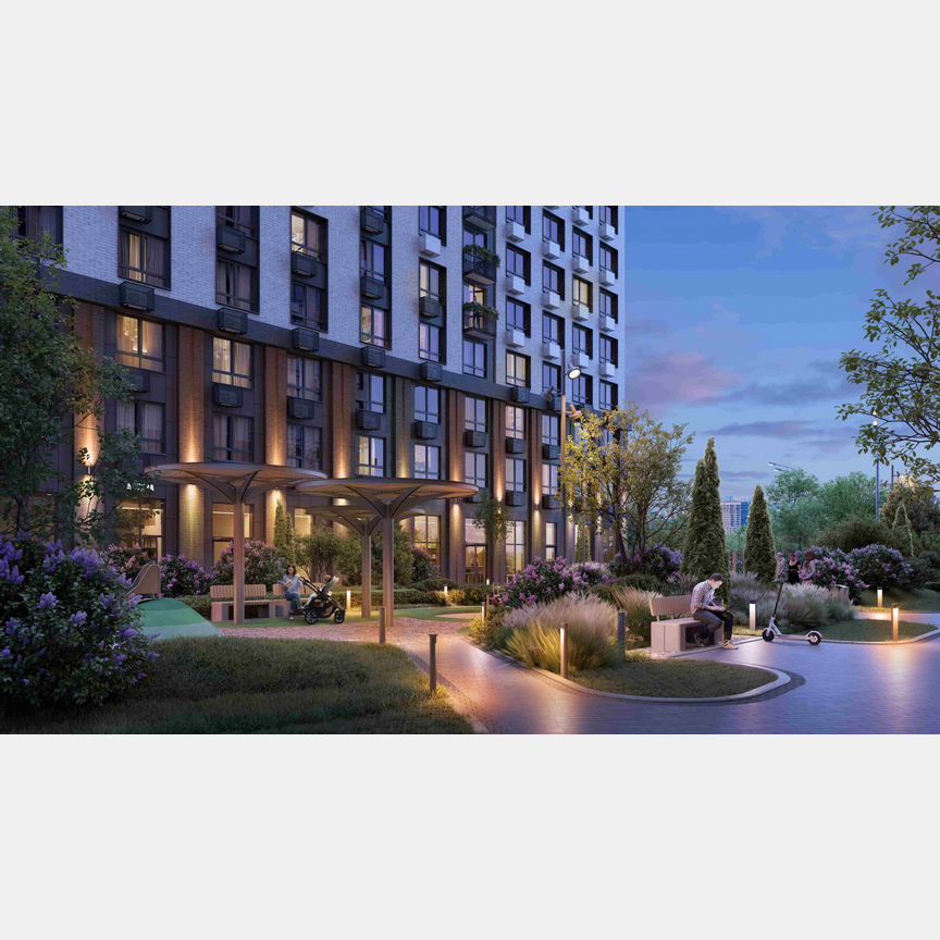 Квартира-студия, 23,7 м², 24/25 эт.