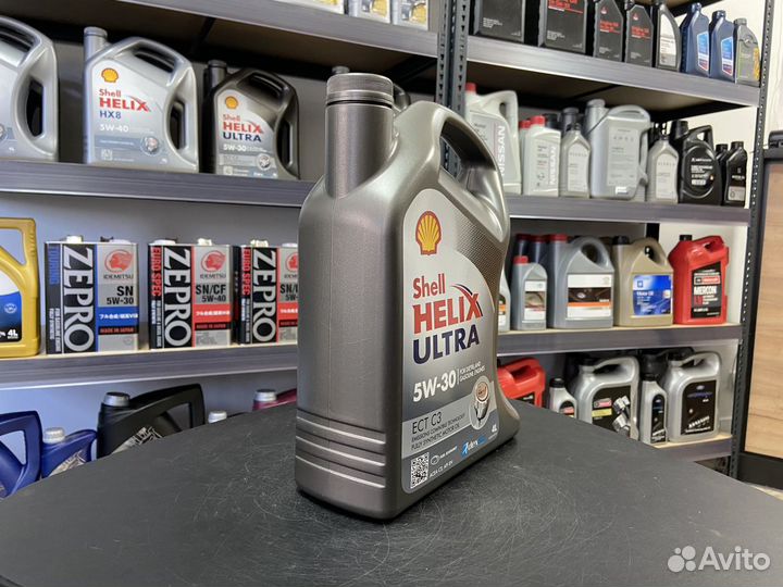 Shell Helix Ultra 5w30 4л Европа оригинал