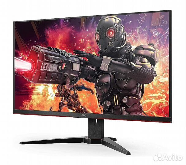 Монитор AOC 28'' U28G2AE, черный/красный