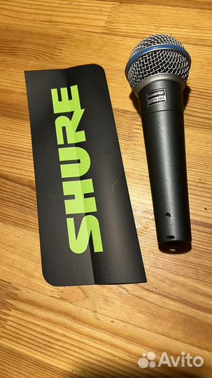 Микрофон shure beta 58A