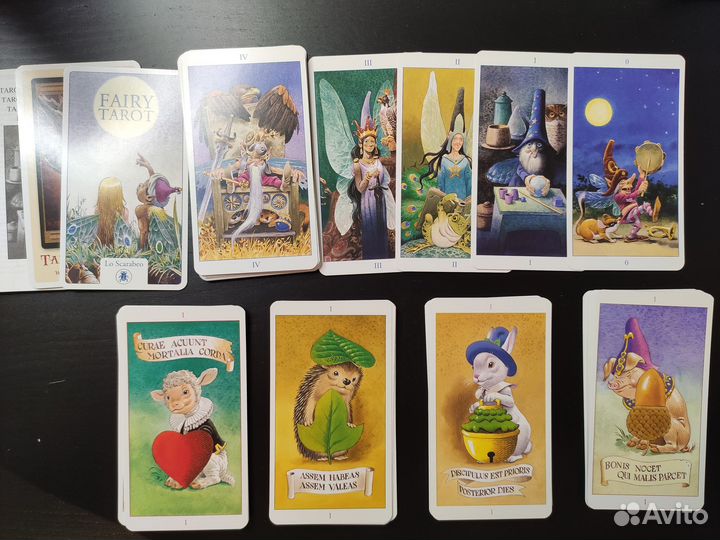 Таро Fairy Tarot (Сказки леса / Эльфов) Lo Scarabe