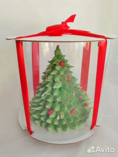 Зефирная ёлочка в подарочной упаковке на новый год