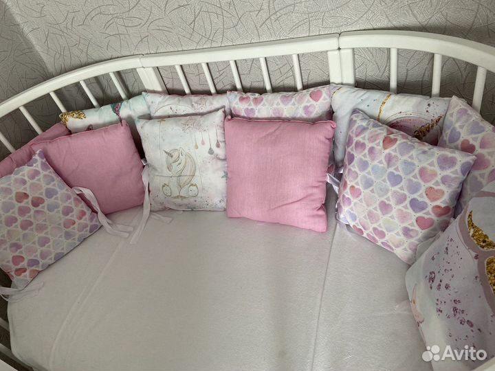 Бортики в кроватку