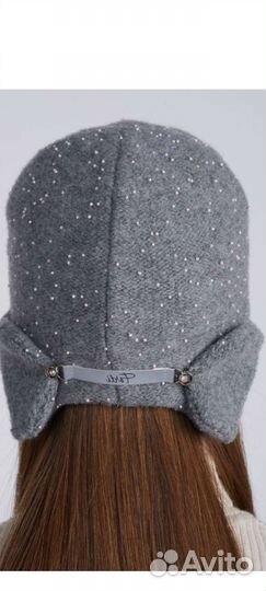 Шапка ушанка женская