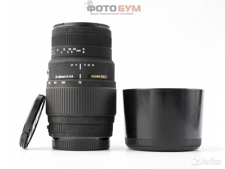 Объектив Sigma 70-300mm f4-5.6 DG Macro (Canon)