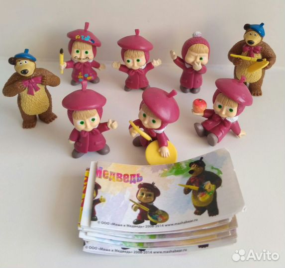 Разные серии игрушек