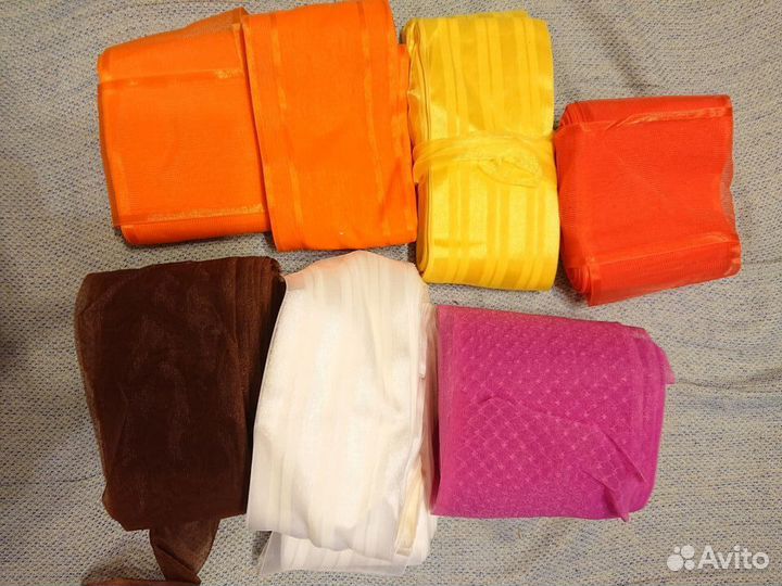 Ленты для бантов и рюш