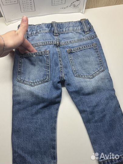 Джинсы на 12 месяцев