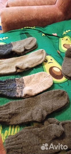 Носки шерстяные теплые