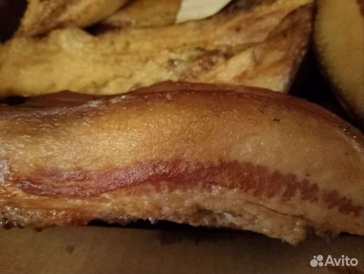 Щековина домашнего копчения