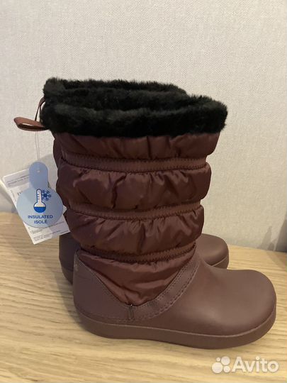 Crocs w6 36 зимние сапоги