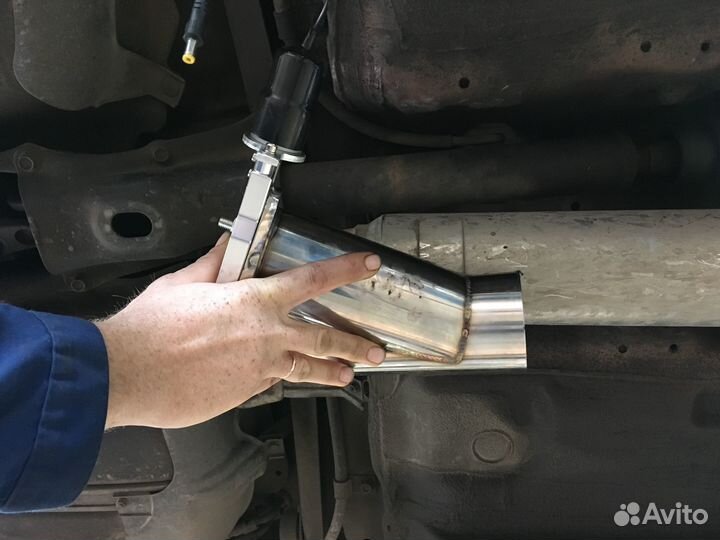 Шутер, электронная заслонка выхлопа 76 мм