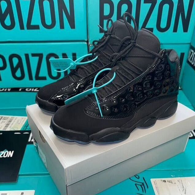 Кроссовки nike air jordan 13 retro cap and gown