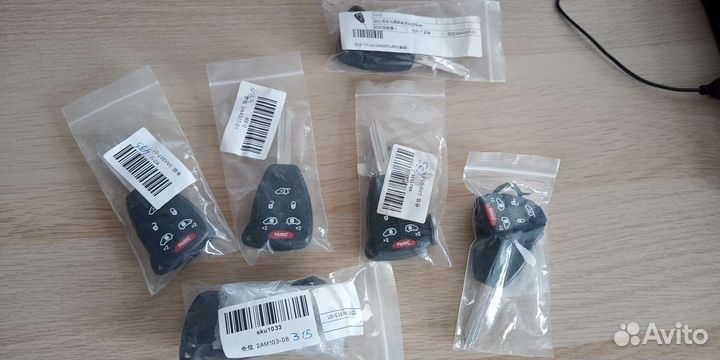 Ключ зажигания Dodge Chrysler Jeep с чипом