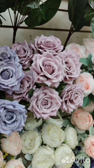 Букет розы искуственные