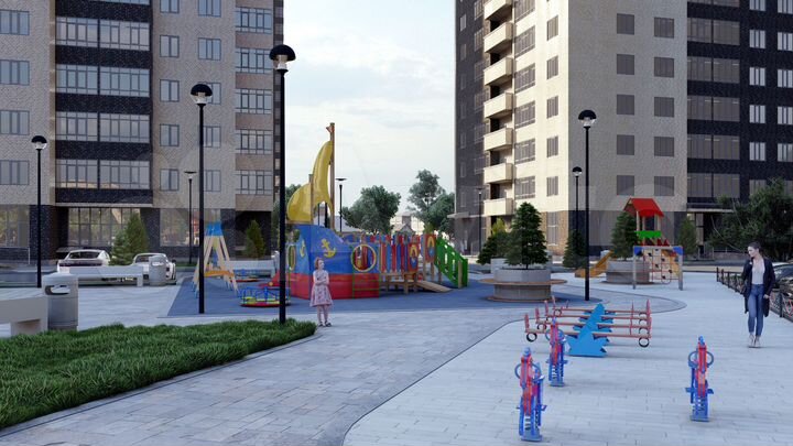 2-к. квартира, 51 м², 3/24 эт.