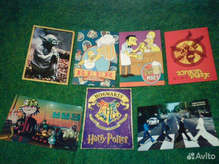 Очень редкий набор открыток из фильмов