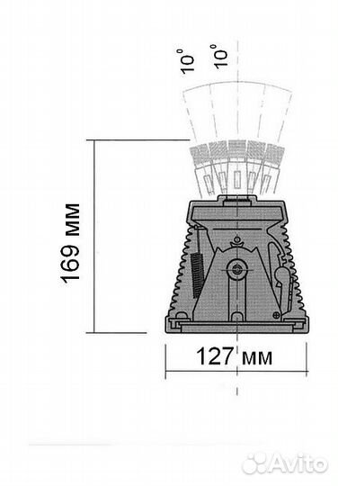 Редуктор рулевой ZTS с механизмом наклона руля