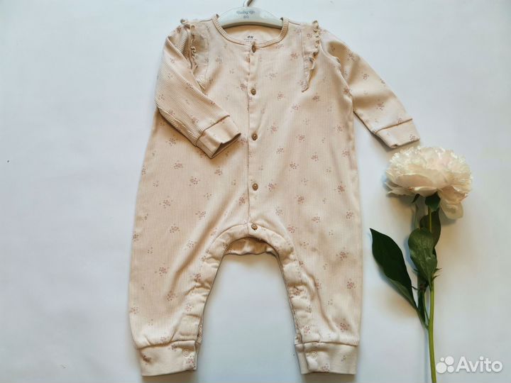 Боди детское hm 74 80 6 9 m