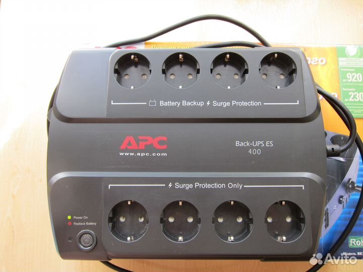 Оригинальный APC Back-UPS ES400