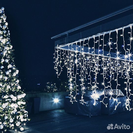 Светодиодная уличная линейная гирлянда Eurosvet 