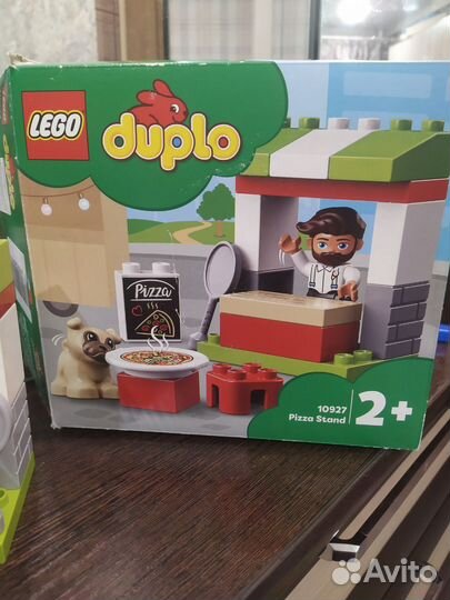 Lego duplo мои первые машинки+пицца